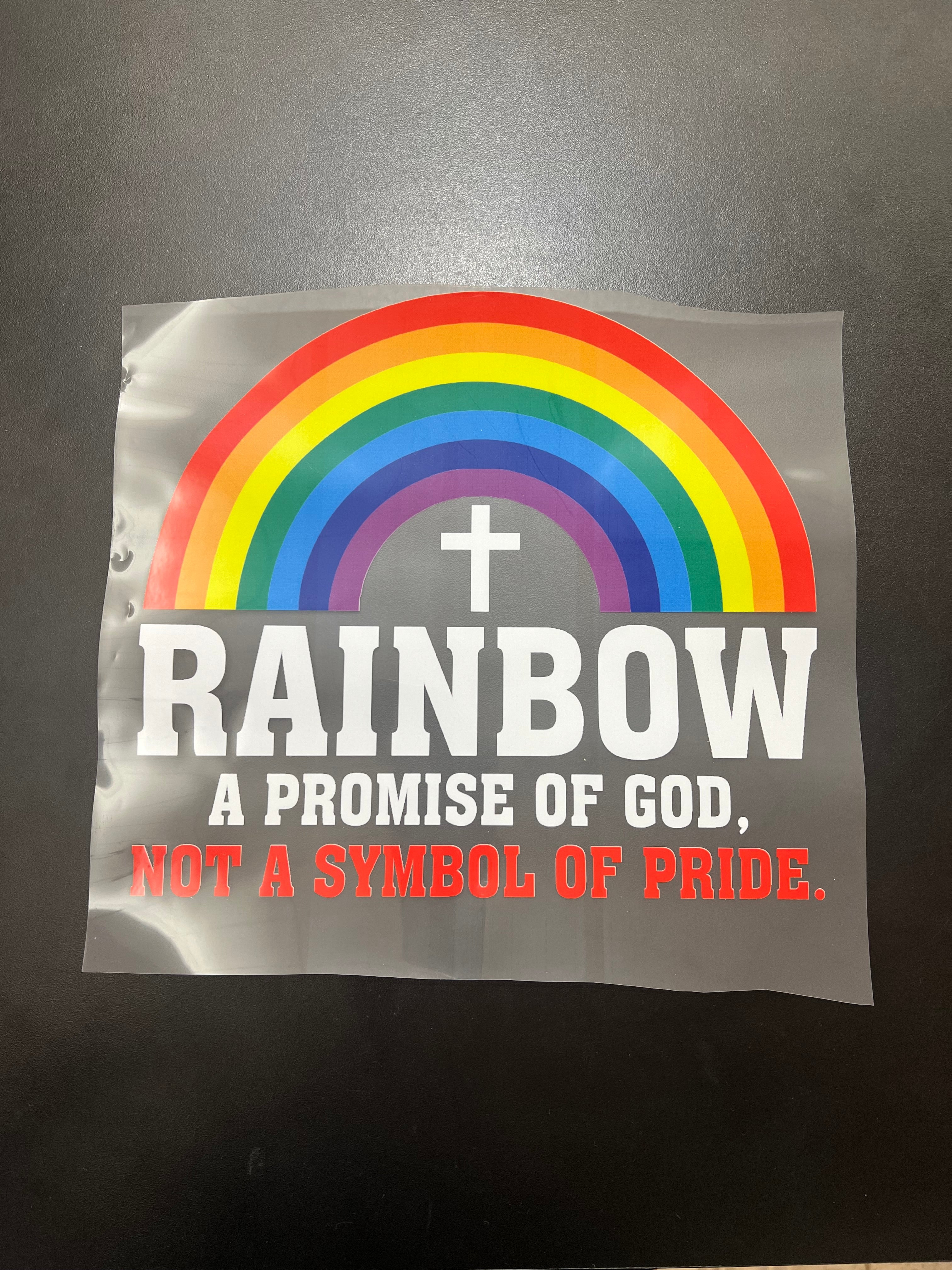 Rainbow tee
