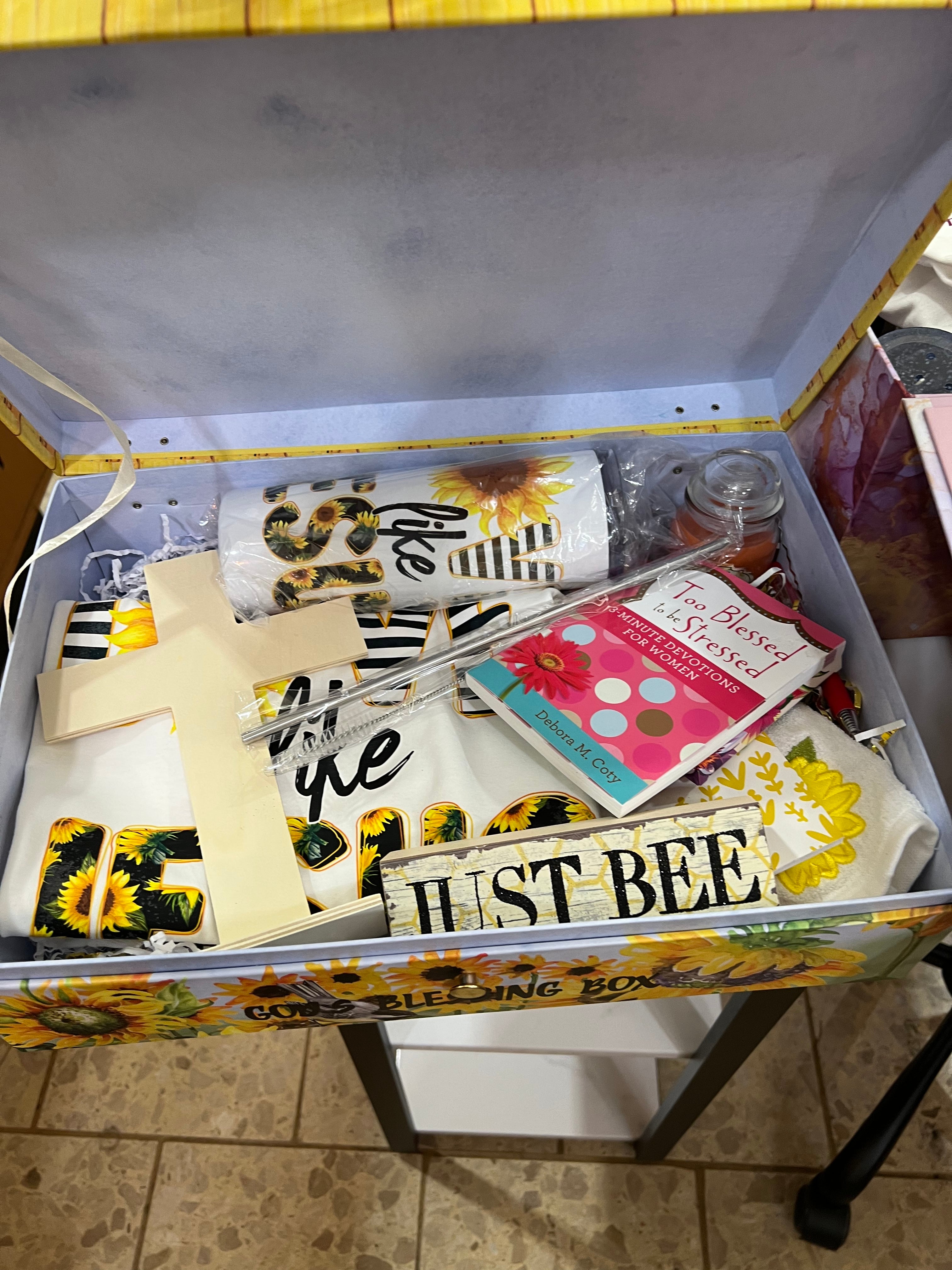 Customizable God blessing box