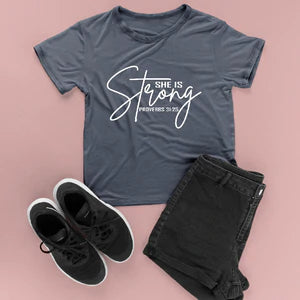 She is strong