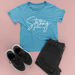 She is strong