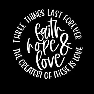 Faith hope love