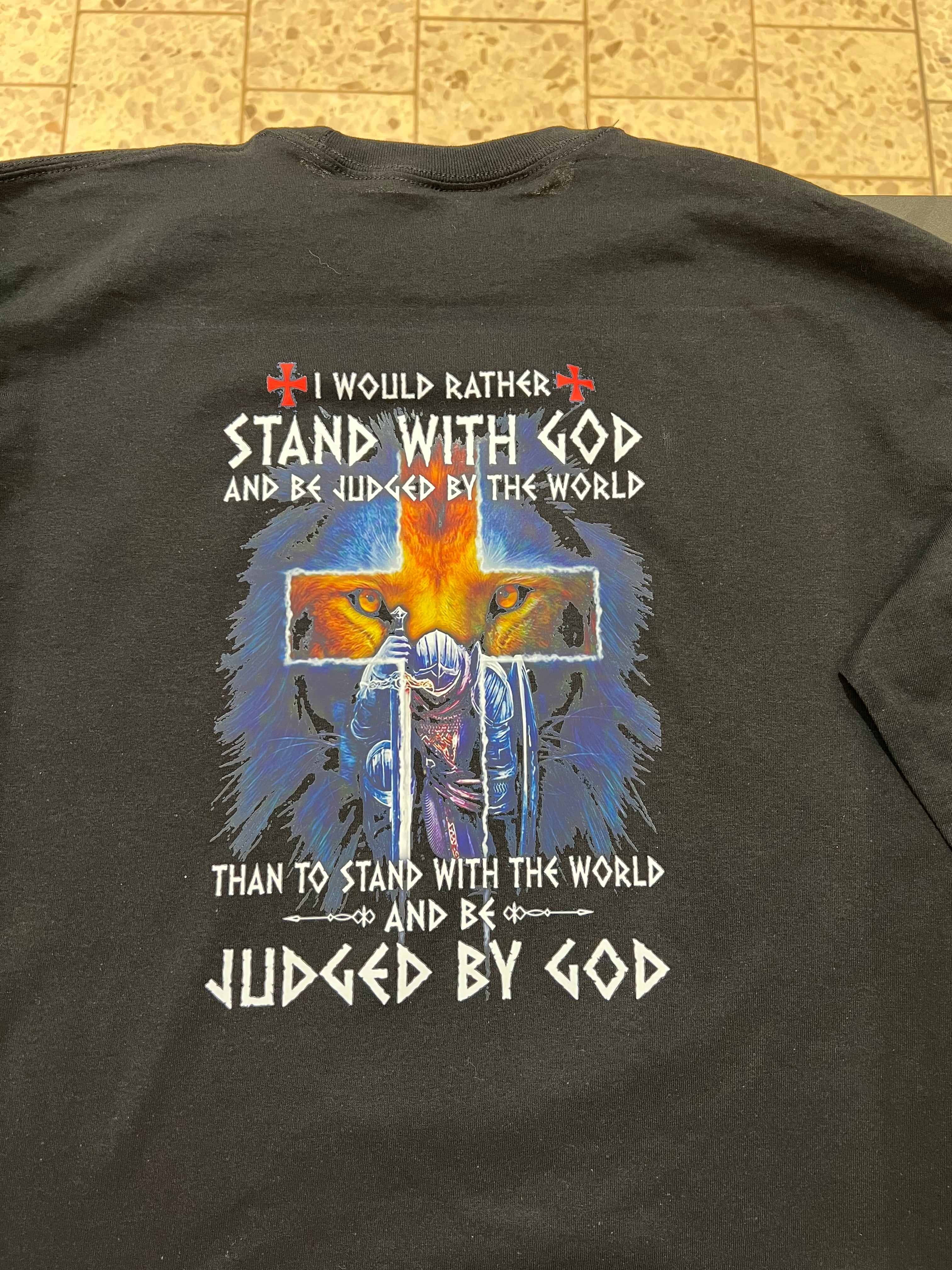 Stand with God long sleeve tee