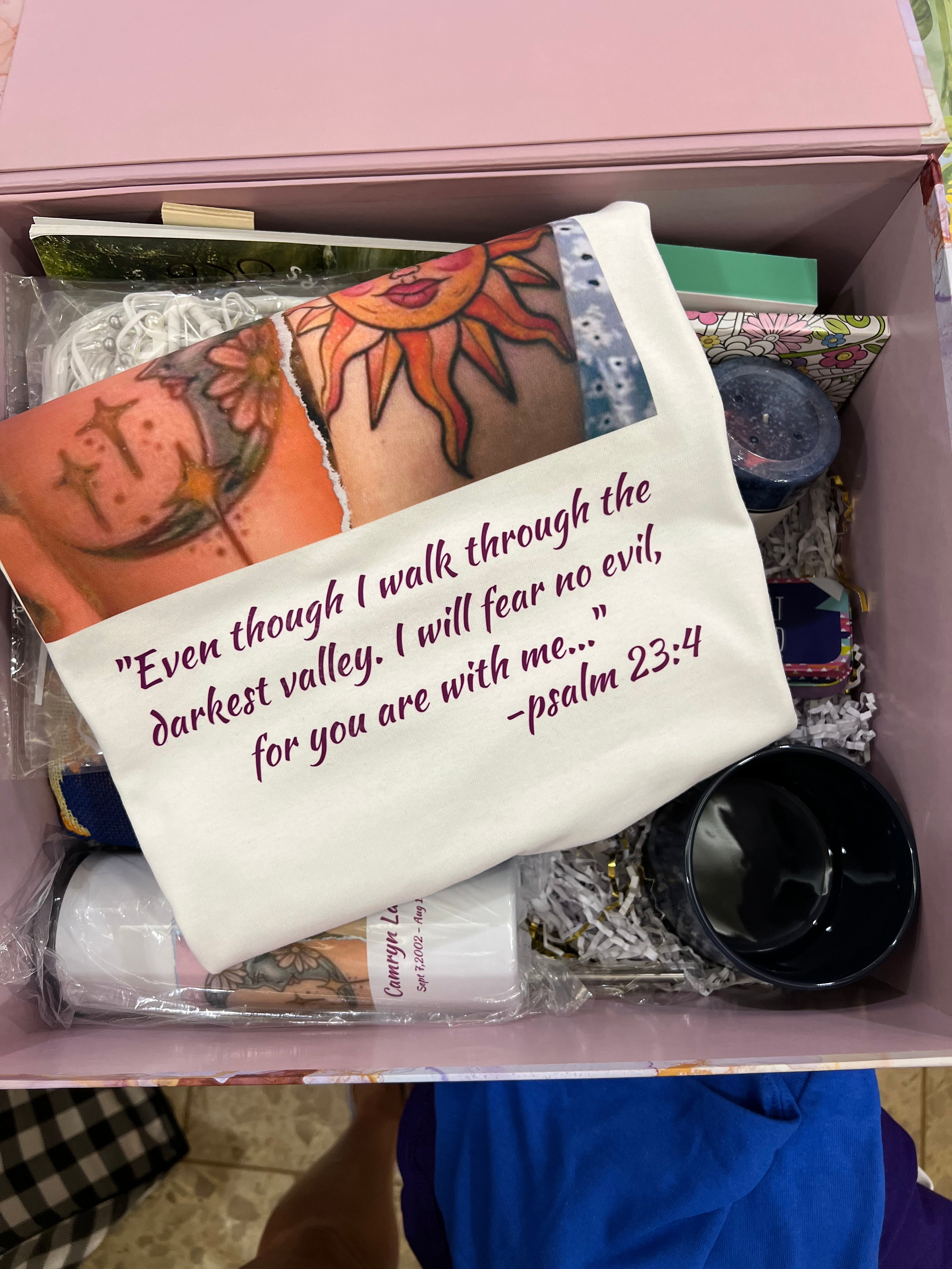 Customizable God blessing box